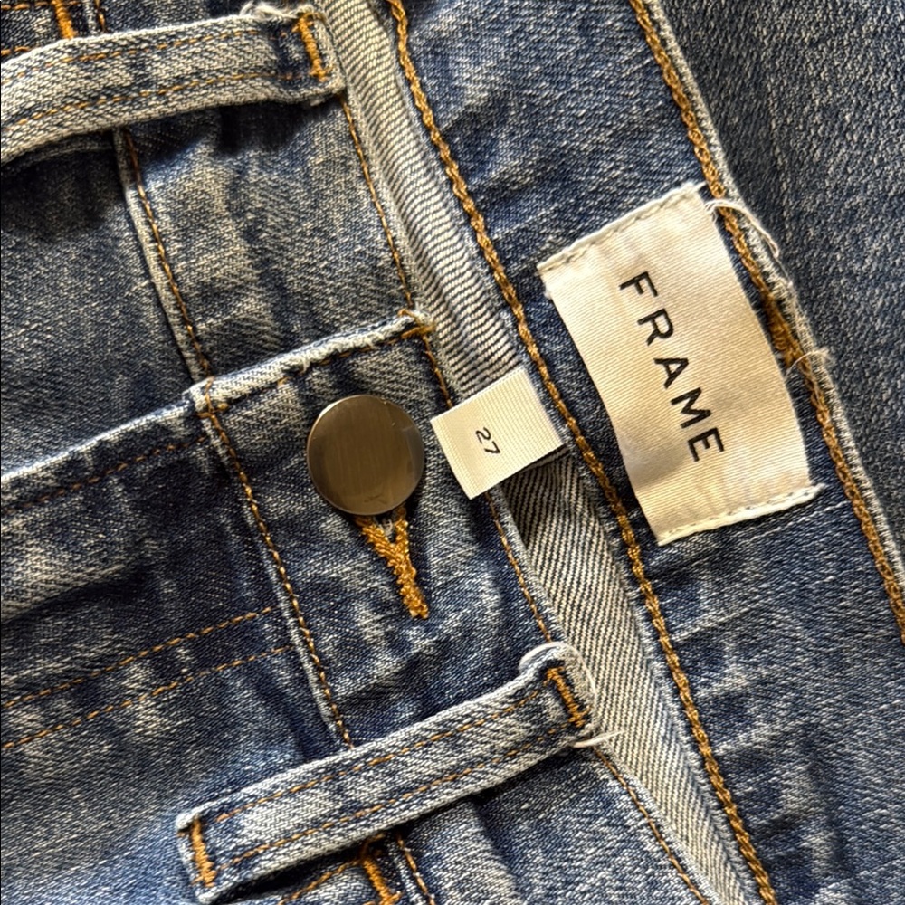 Frame Denim Blue Skinny Jeans